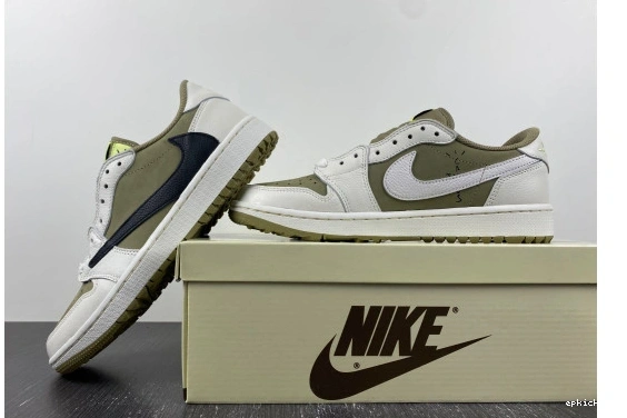 Cheap EP Jordan Olive Golf Scott FZ3124-200 Travis Retro 1 Neutral Low 0318